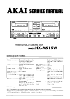 Akai HXM-515-W-Service-Manual